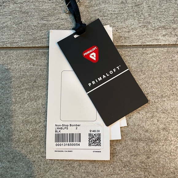 Lululemon Non-Stop Bomber Black Size 2 - Picture 6 of 7